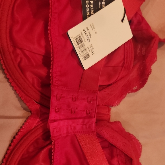 Prima Donna Vibrant Red Lace Bra - Picture 4 of 4